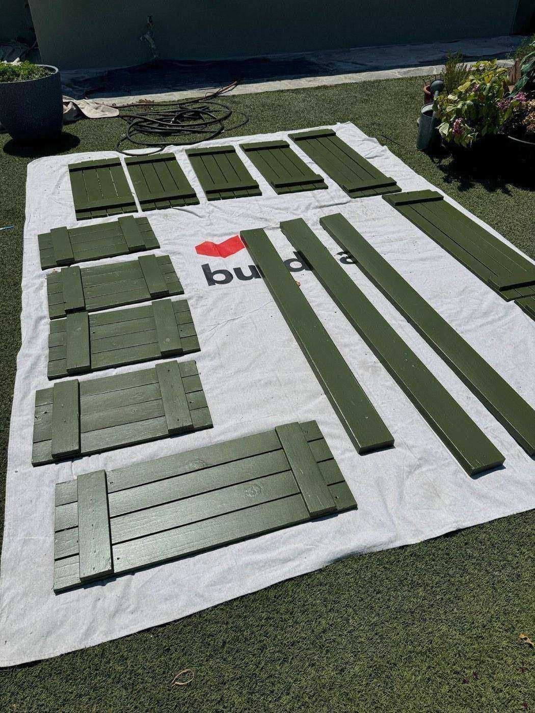 Fence parts branded by Buildda in Southern California
