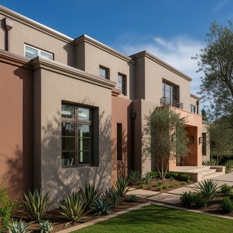 Stucco in Baldwin Hills