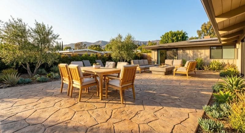 Concrete Patio in Culver City