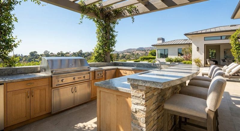 Outdoor Kitchen in Culver City