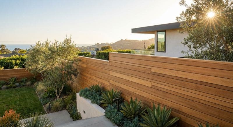 Fence in Pacific Palisades
