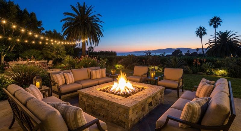 Fire Pit in Santa Monica