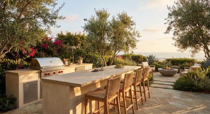 Outdoor Kitchen in Santa Monica