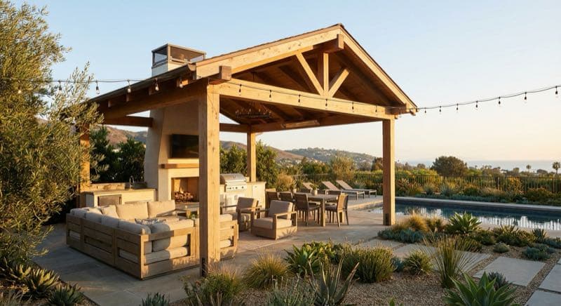 Outdoor Living Space in Santa Monica