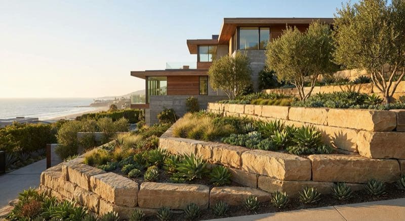 Retaining Wall in Santa Monica