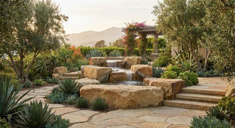 Water Feature in Santa Monica