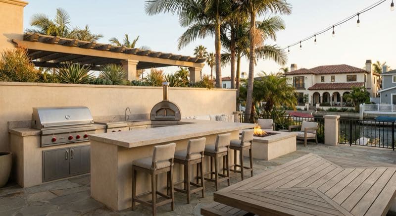 Outdoor Kitchen in Venice