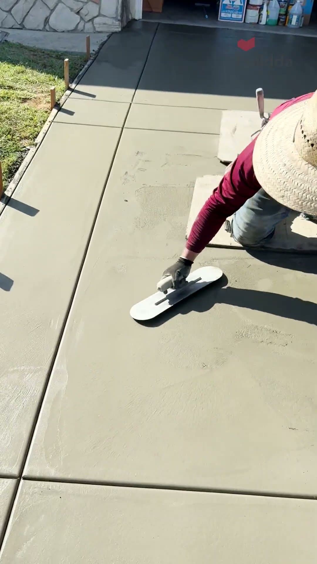 New Concrete Driveway, Demo to Broom Finish