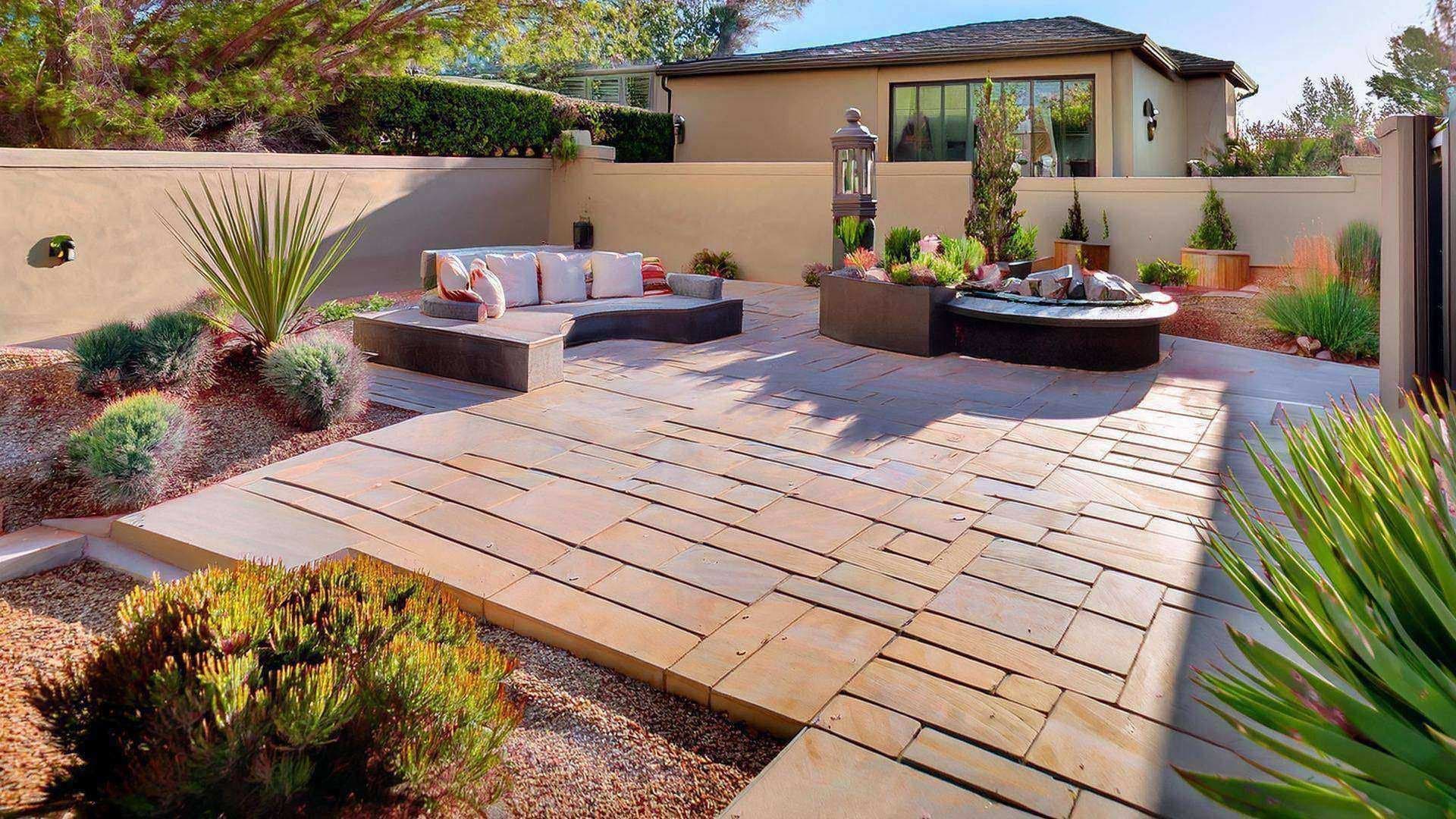 Backyard remodel landscaping by Buildda in Southern California