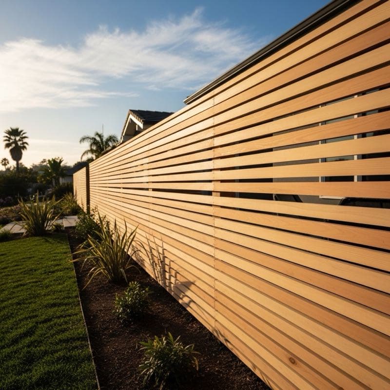 Fence in Baldwin Hills