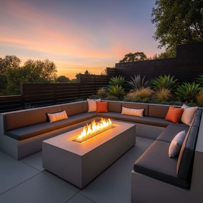 Fire Pit in Baldwin Hills