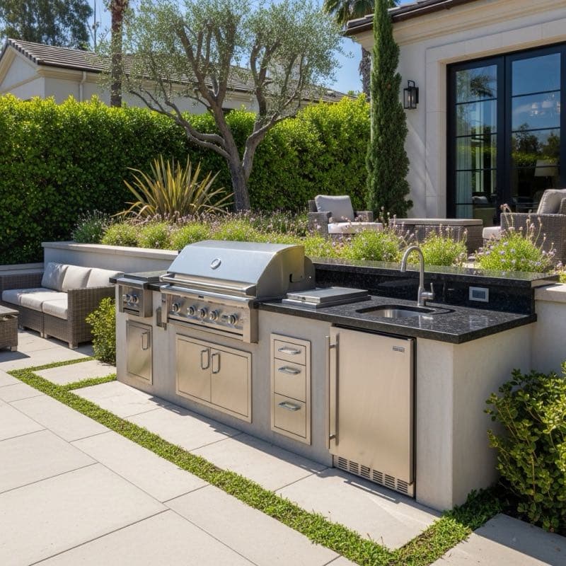 Outdoor Kitchen in Baldwin Hills