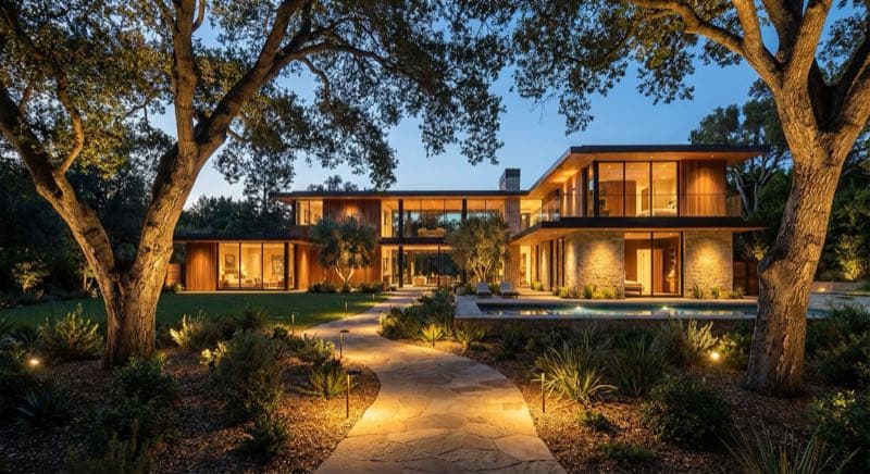 Landscape Lighting in Beverly Hills