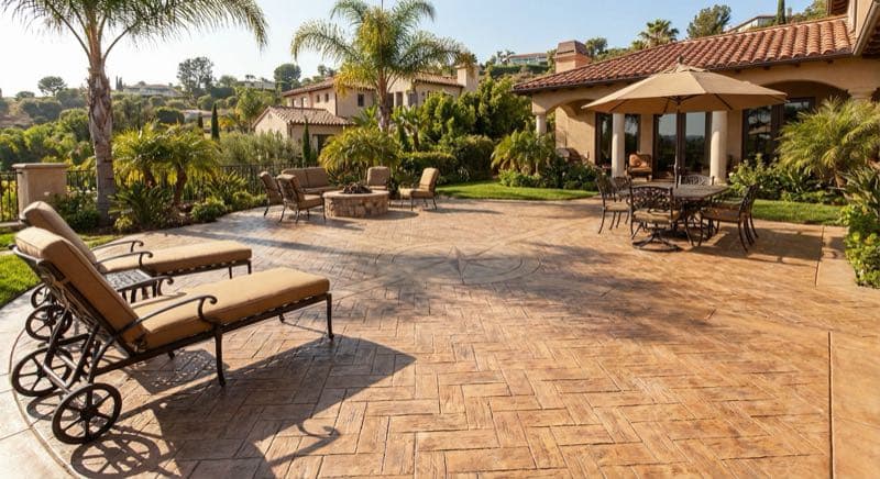 Stamped Concrete in Beverly Hills