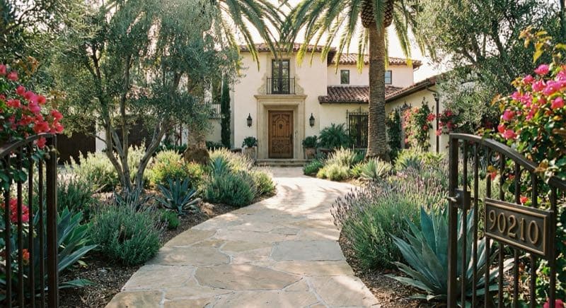 Walkway in Beverly Hills